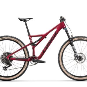 Bicicleta de montaña CONOR WRC BURST TRAIL 29 con cuadro de carbono 30T/T800, suspensión FOX y cambio SRAM GX Eagle AXS