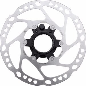 Disque de frein Shimano RT-EM600 Center Lock 160 mm pour vélo électrique, doté des technologies ICE et d'une dissipation thermique élevée.